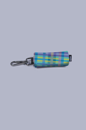 The Yoyogi waste bag holder - Oversized Check Print